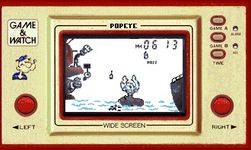 une photo d'Ã©cran de Popeye (Widescreen) sur Nintendo Game and Watch